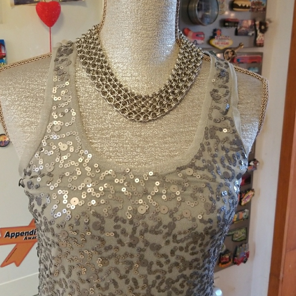 Fun Max Studio Racerback Sequined Dress - Picture 2 of 7